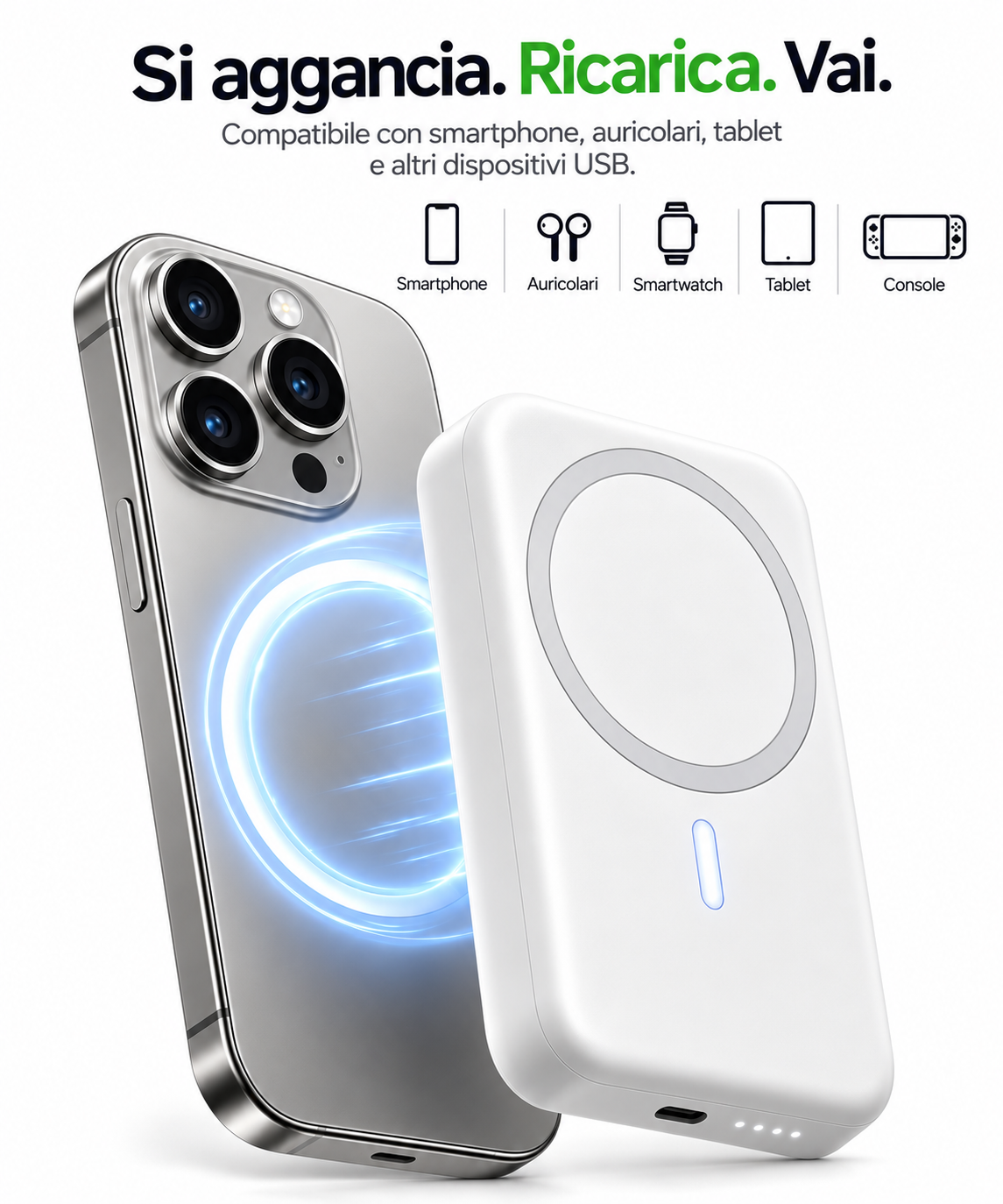 Power Bank Magnetica