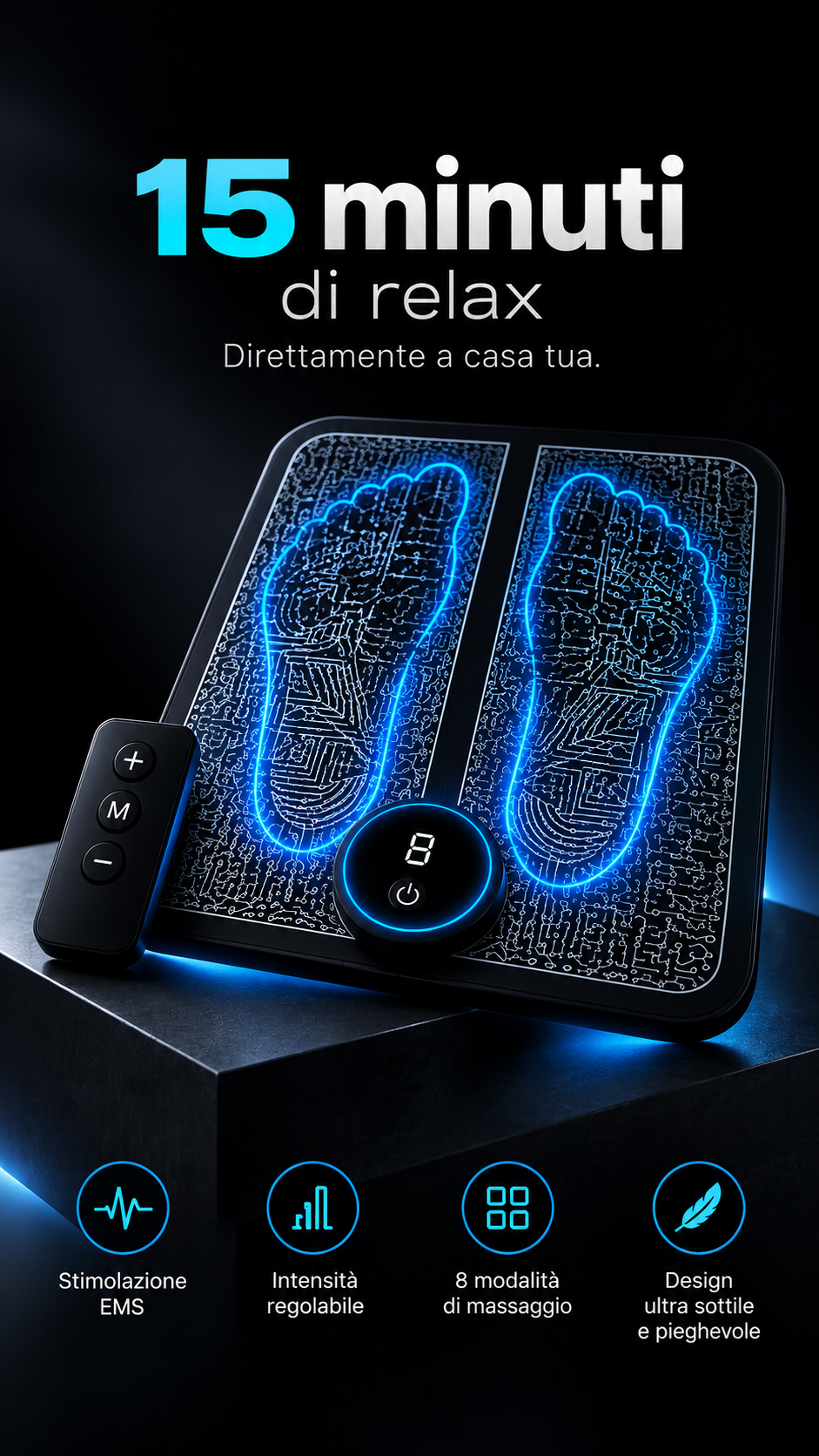 Massaggiatore Elettrico Piedi MASPE