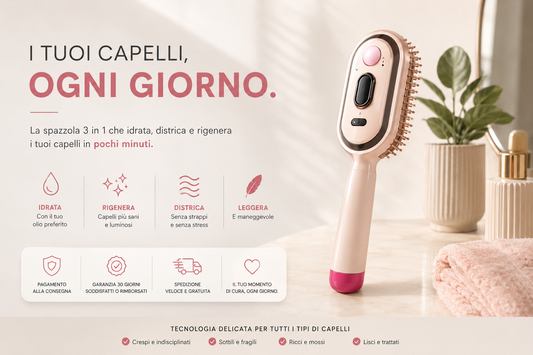 Spazzola Districa, Idrata e Rigenera