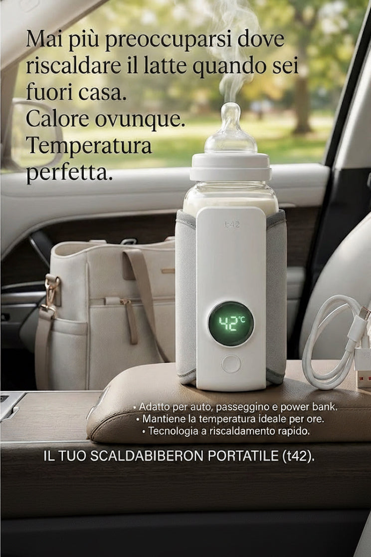 t42™ | Scaldabiberon Portatile Wireless